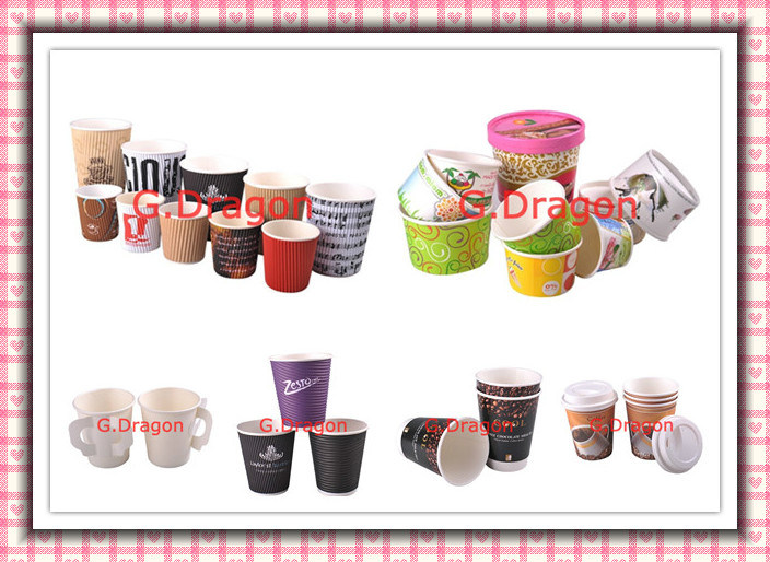 Disposable Insulated Paper Yogurt Cups (PC006)