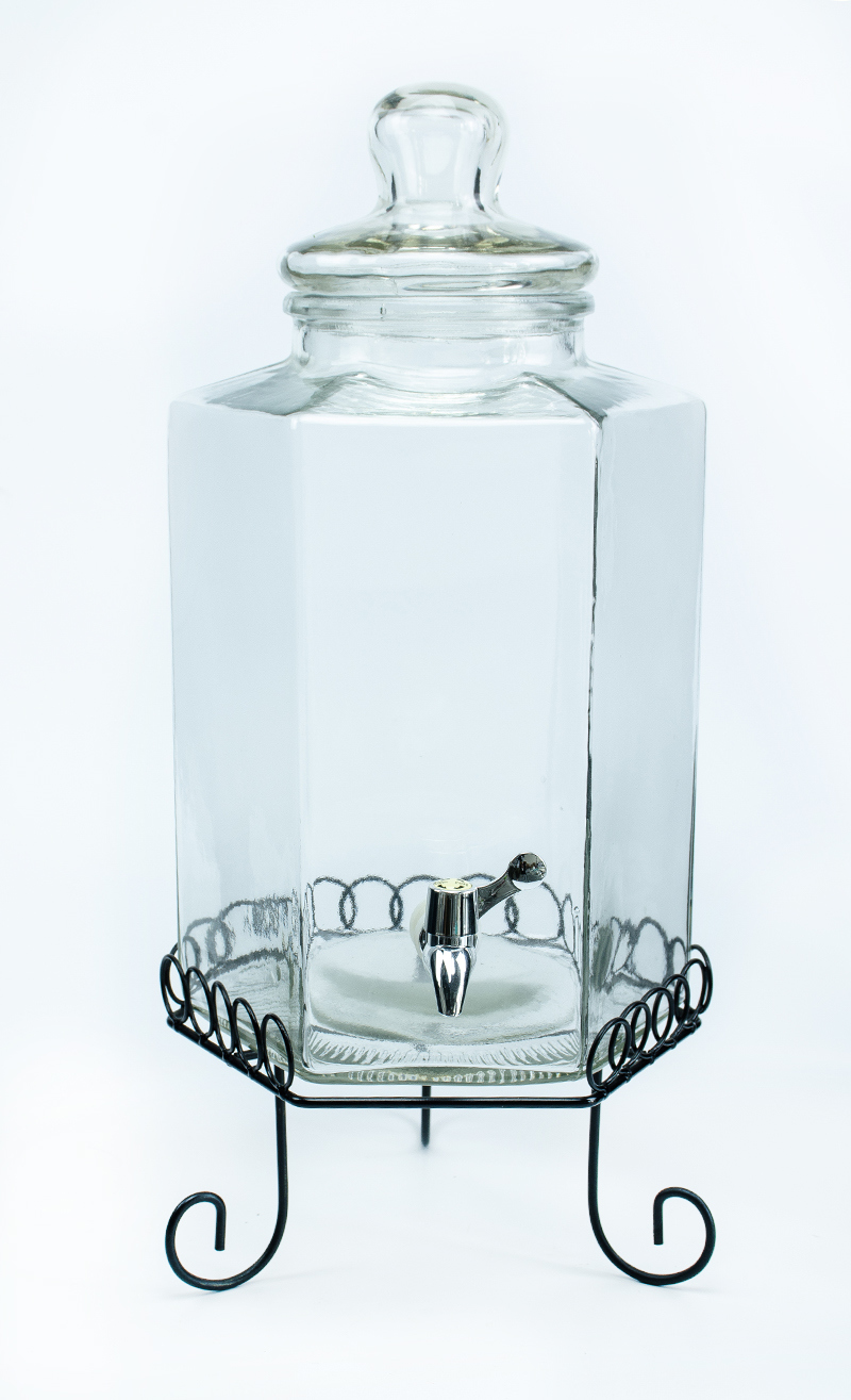 Best Price Glass Juice Dispenser for Famlily Useful