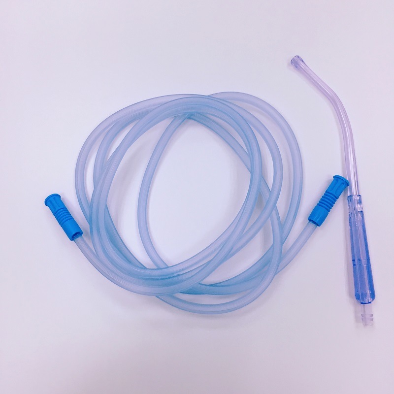 Medical Grade Disposable Suction Connecting Tube with Yankauer Tip