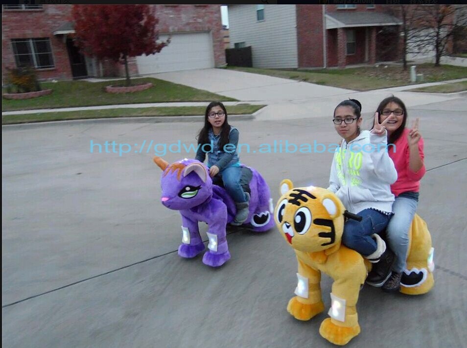 Amusement Park Ride Electric Scooter Stuffed Animal Ride Form China