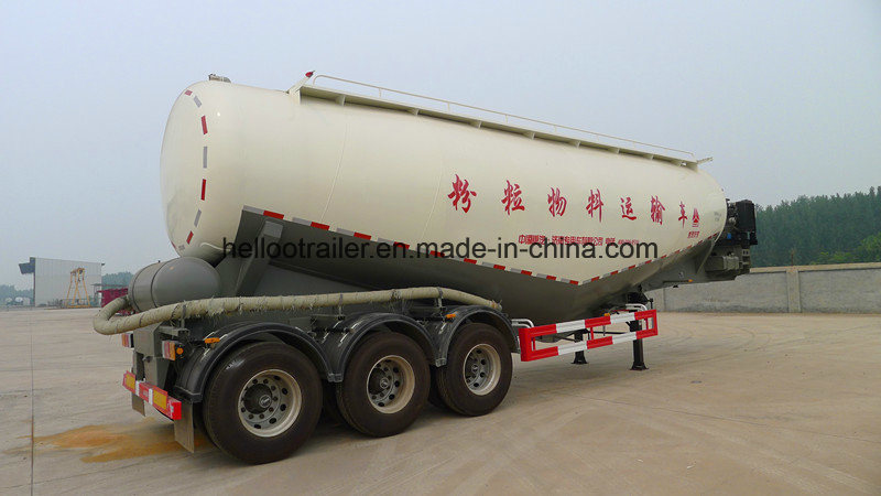 China Factroy Price Bulk Cement Tank Semi Trailer with V-Shape