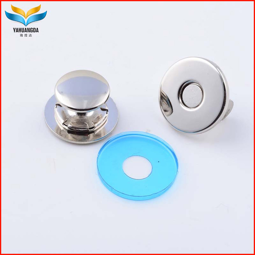 14mm Single Rivet and Single Prong Magnetic Snap Button