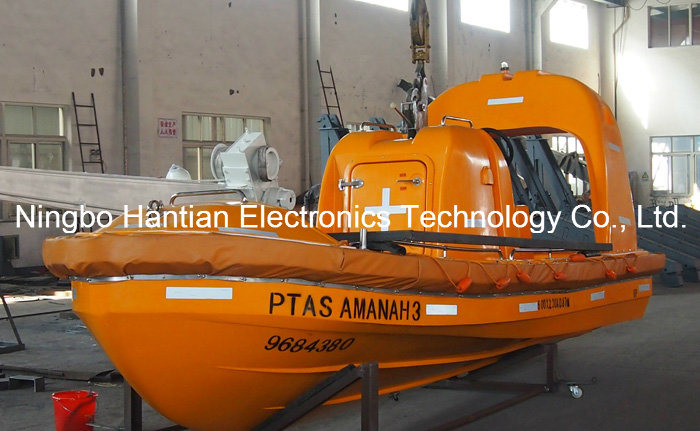 15p FRP Fiberglass Fast Rescue Boat with Davit (HT-R60)