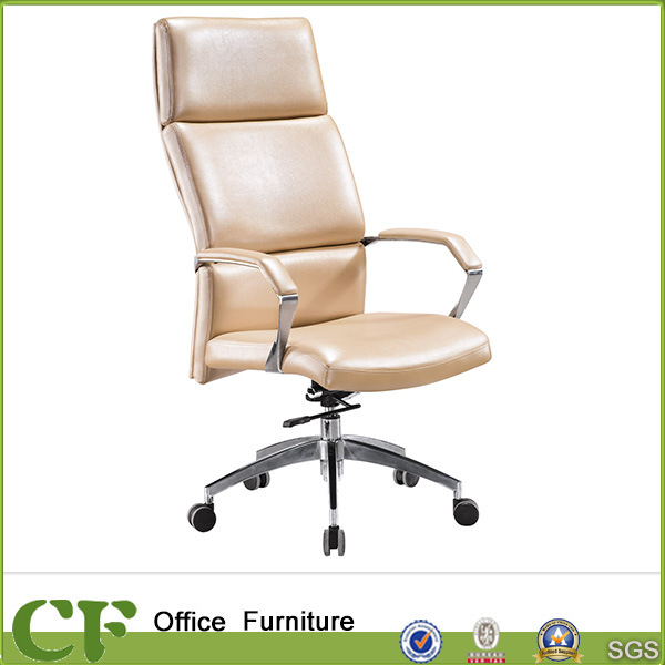 New PU Office Manager Table Front Chair Fixed Office Chair
