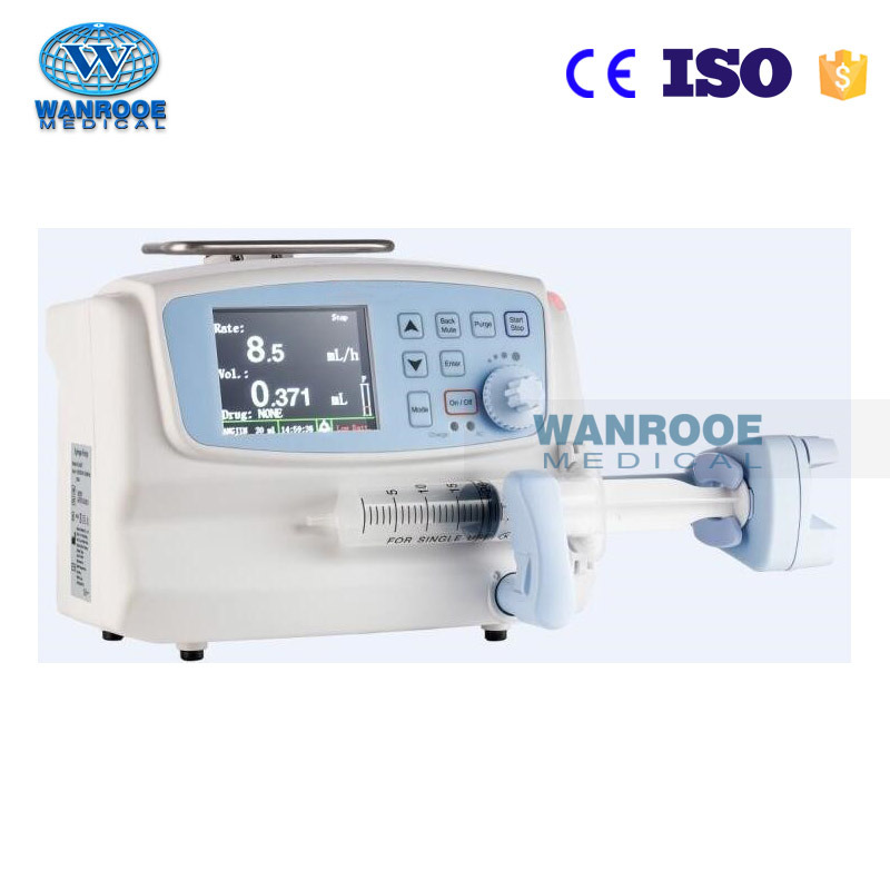 Wrsp-605t Hospital Use Cheap Double Medical Electric Syringe Pump