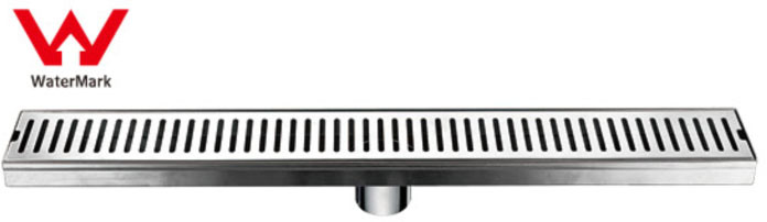 L600mm Stainless Steel Linear Bathroom Shower Floor Drain 23.6