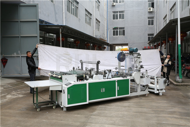 Plastic Cash Seal Security Bag Making Machine for ATM