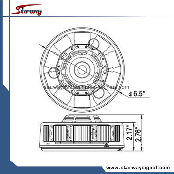 Crown Round LED Beacons (LED813)