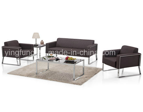 Modern Style Waiting Room PU Leather Office Sofa (SF-632)