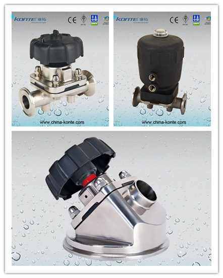 New! Intelligence Positioning âˆ Control Stainless Steel Sanitary Diaphragm Valve