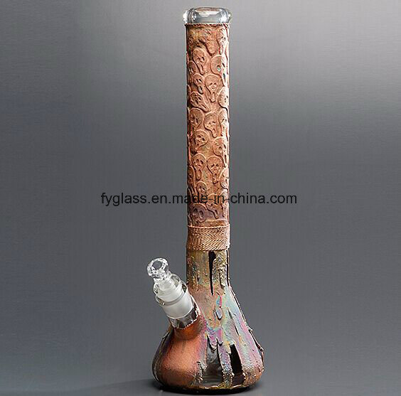 Copper Plating on Glass Water Pipe with Different Designs