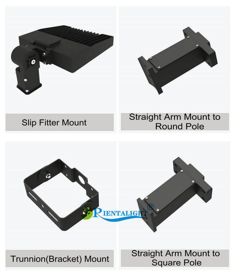 150W 300W Parking Lot Area Solar LED Street Light with ETL Dlc Certificate