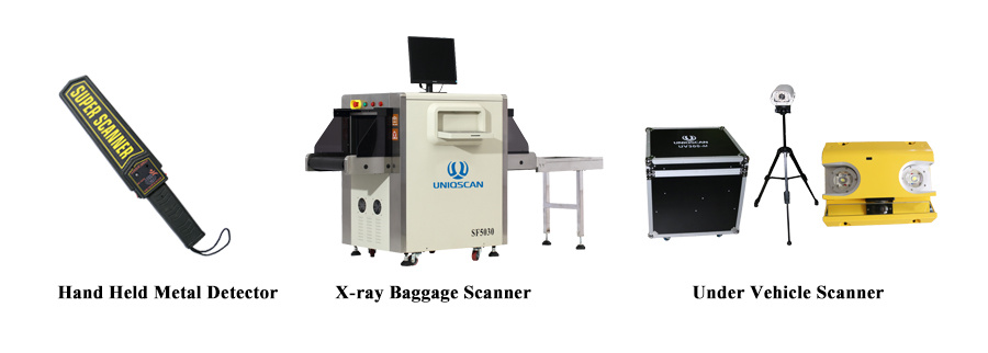 New Design Waterproof Walk Through Metal Detector with Irregular Appearance