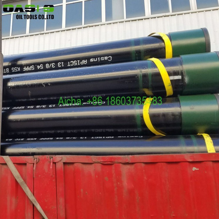 API 5CT Seamless Steel Tubing Grade J55/ K55, Dn 13''3/8