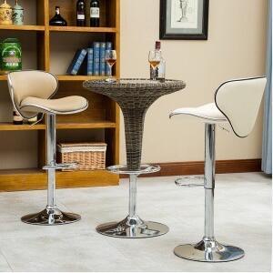 PU Leather Barstool for Bar Furniture Seating (LL-BC024)