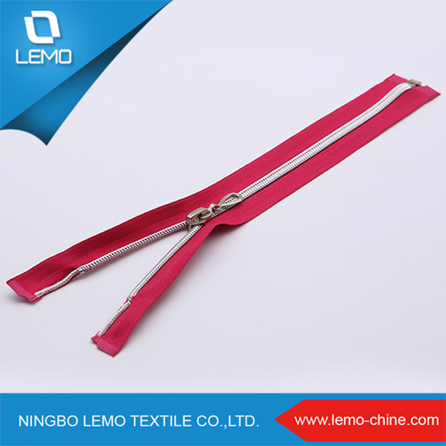 4# Zipper Nylon Nickel Â  Paint Nylon Teeth Zipper