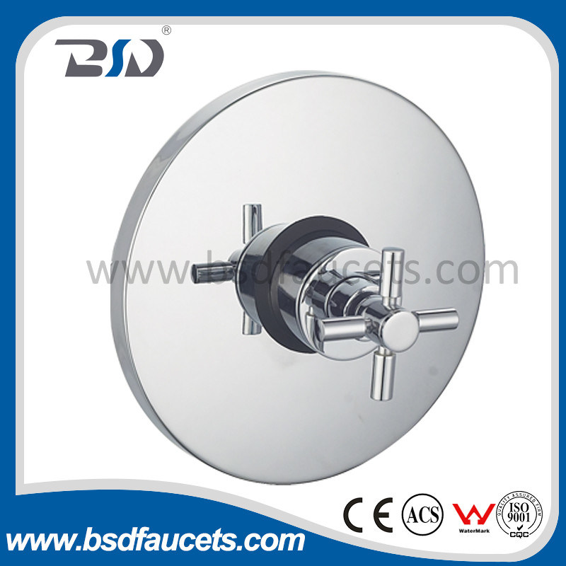 Concealed Thermostatic Shower Valve Ceramic Lever 1 Dial 1 Way
