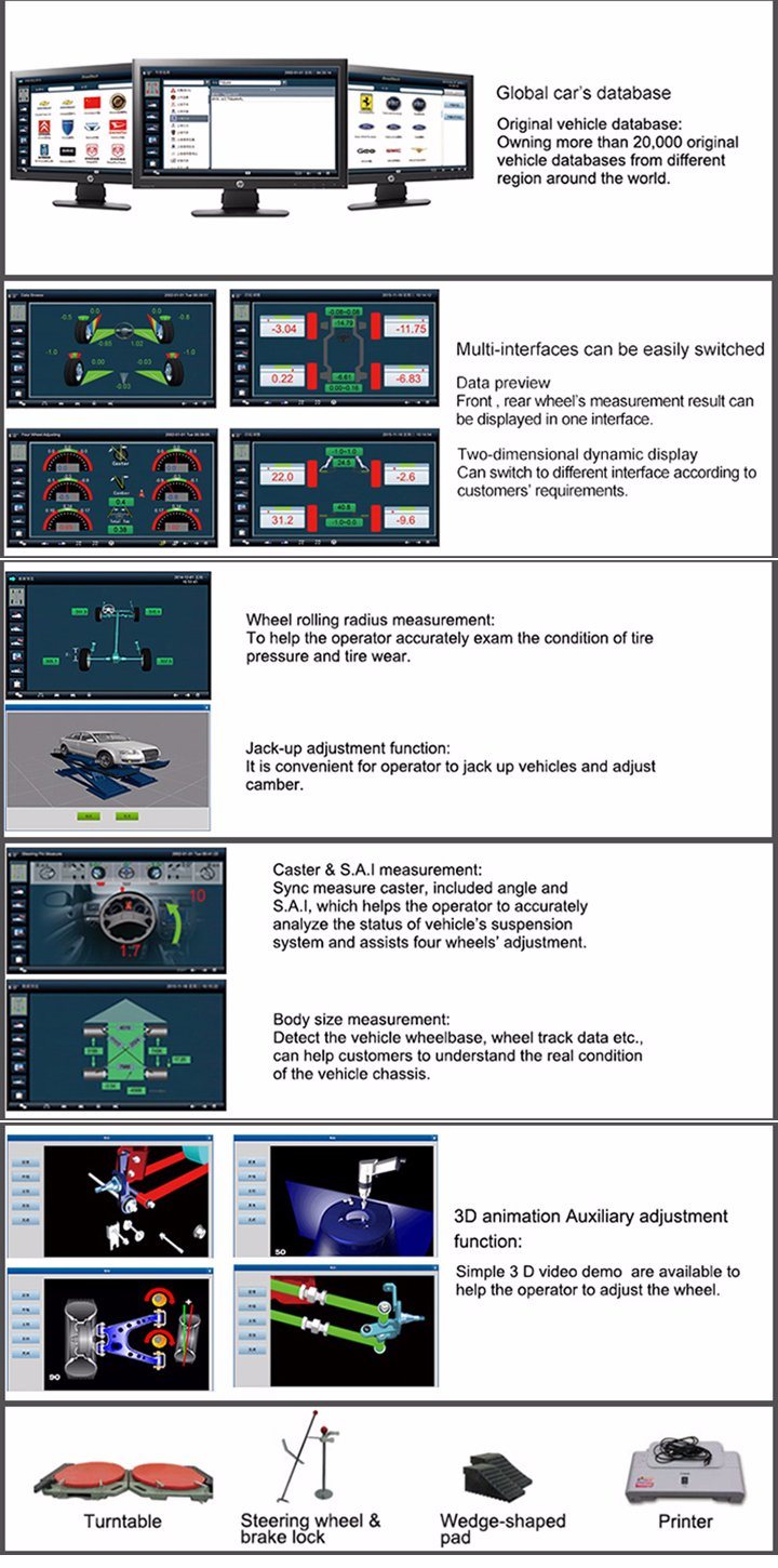 AG-500 Computerized Car Wheel Alignment