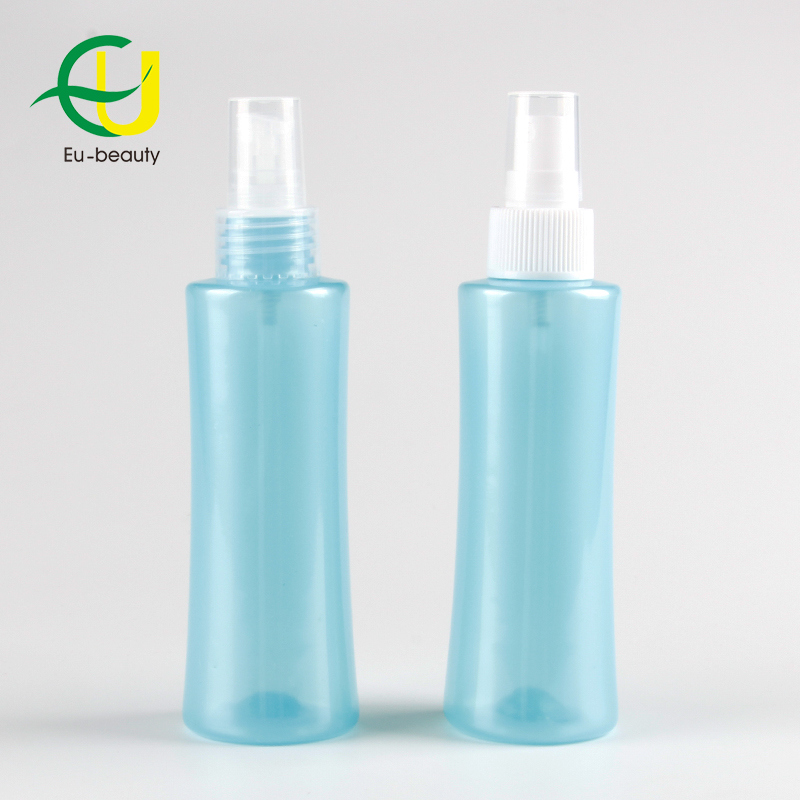 140ml Custom Blue Plastic Spray Bottle for Cosmetic Water