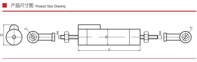 75mm Ultrasonic Magnetic Metal Displacement Sensor