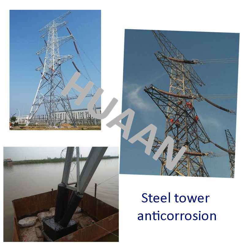 Electric Power Transmission Terminal Steel Tubular Monopole