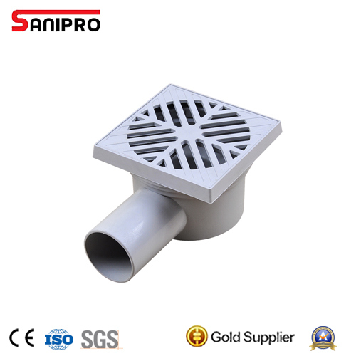 PVC Square Plastic Kitchen Bathroom Floor Drains