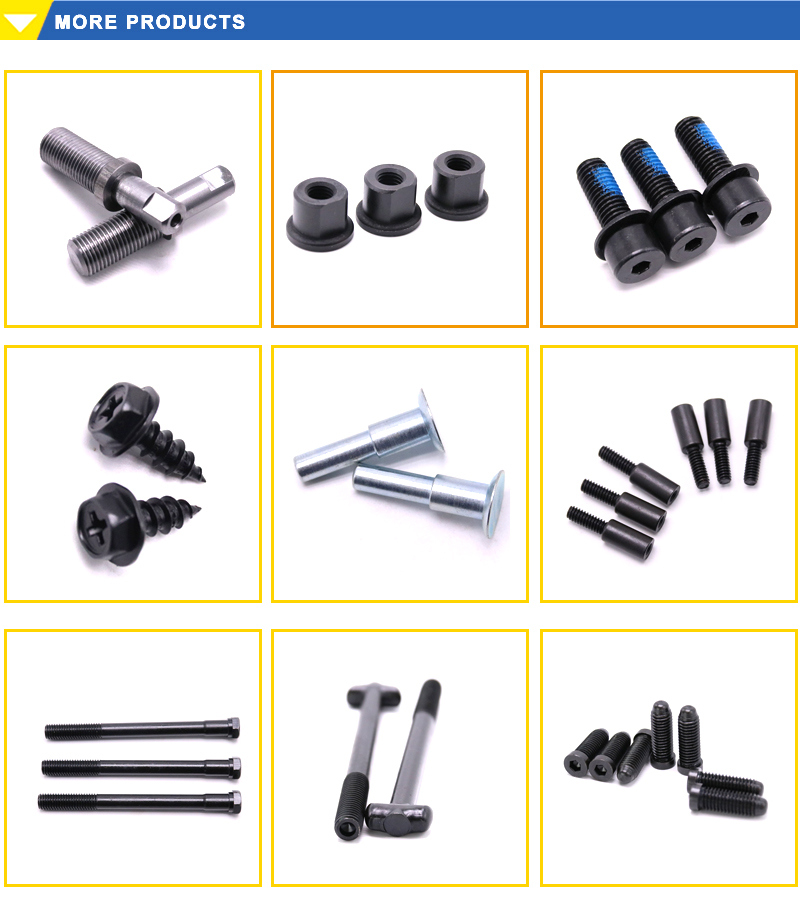 OEM Semi Tubular Blind Aluminum Black Flat Shoulder Metal Blind Snap Solid Steel Rivets