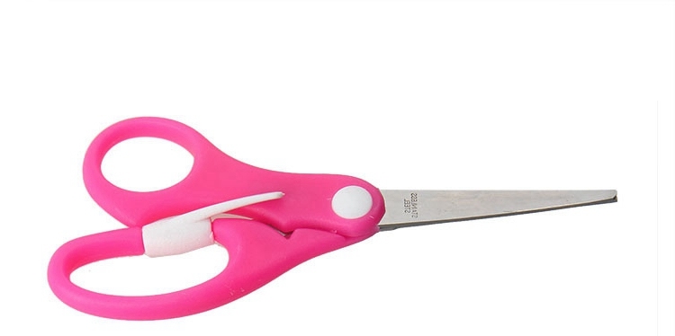 5.5''safety Children Paper Cutting School Stationary Scissors