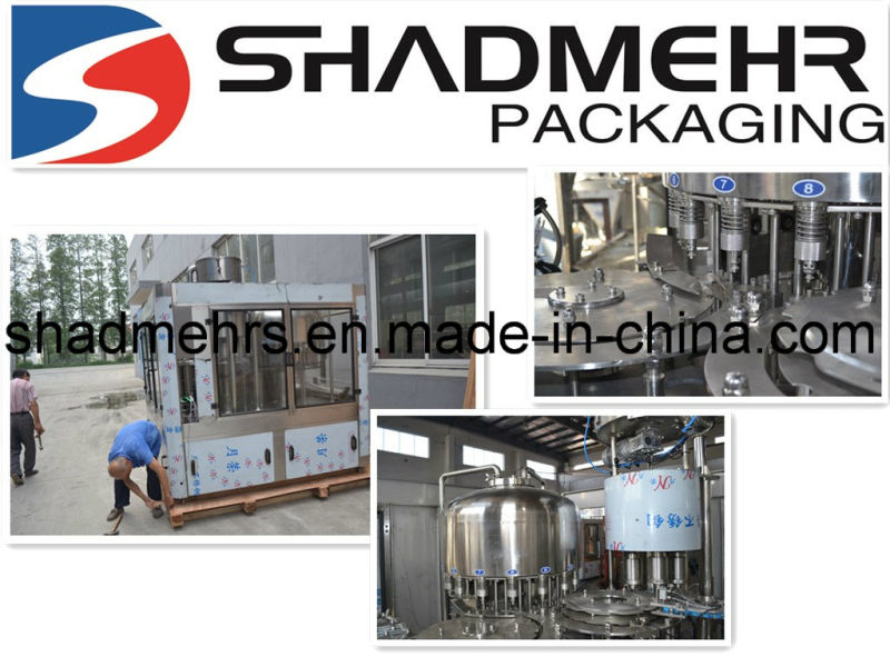 Shadmehr New Model Good Price Automatic Bottled/Bottle Beverage Liquid Mineral Pure Drinking Water Machine