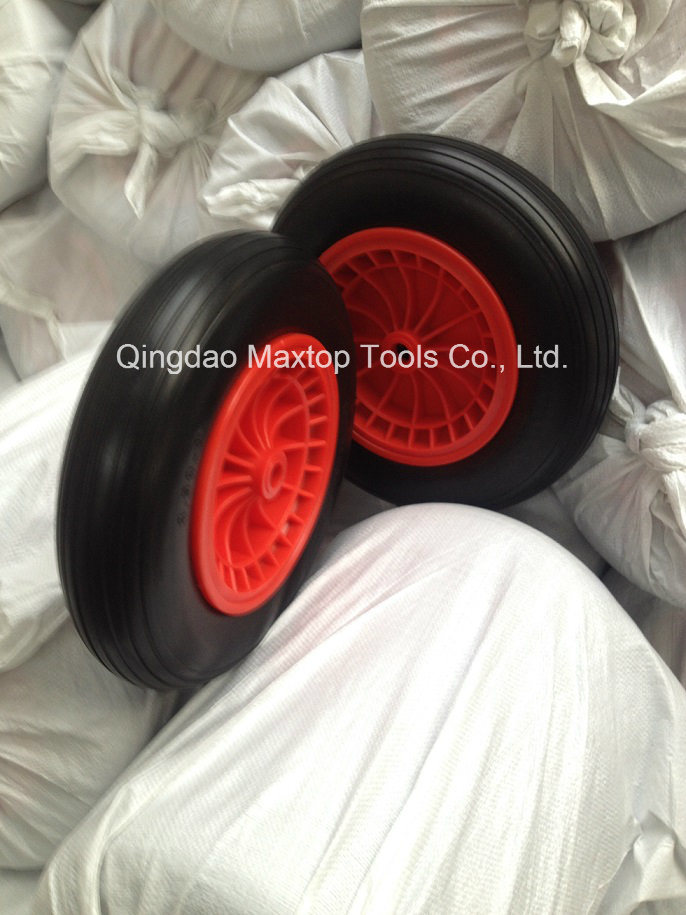 300-4 Solid PU Foam Wheel to Spain Market