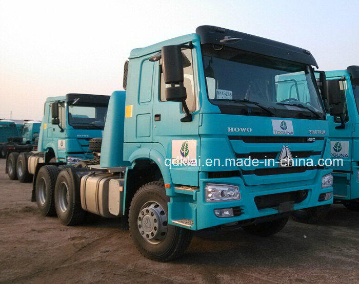 China New Trucks HOWO Tractor Truck 6X4 Head Truck