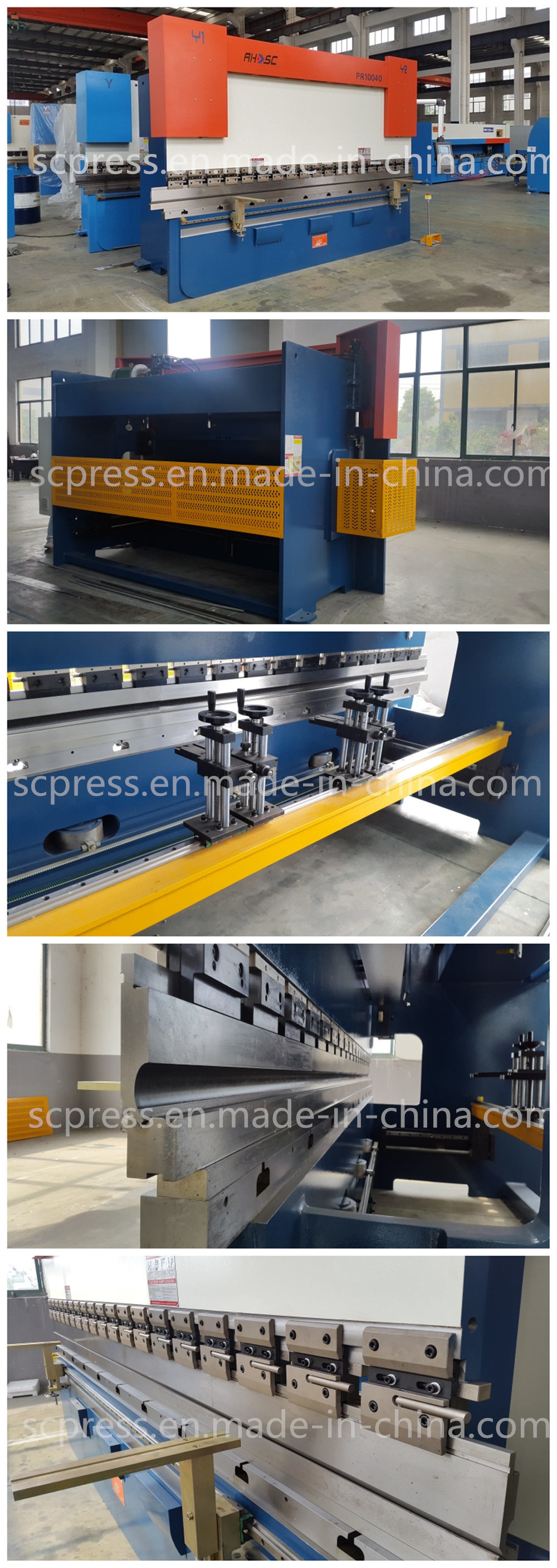 40t/2500mm Metal Forging Equipment Hydraulic Bending Machine