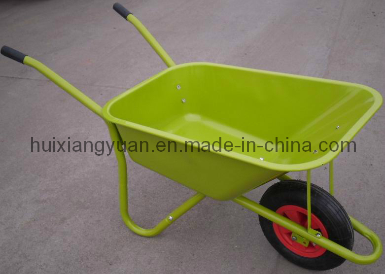 Wb5017 Garden Wheel Barrow, Galvanized Wheelbarrow