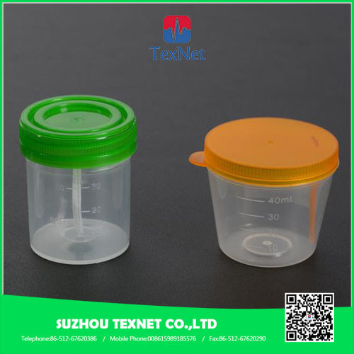 Urine Specimen Container 60ml with Patient Information Sticker