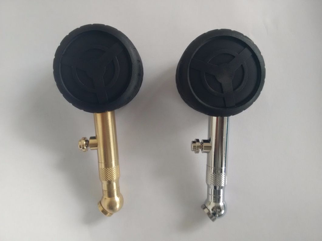 40mm Copper and Chromeplated Best Tire Pressure Gauge Manufacturer