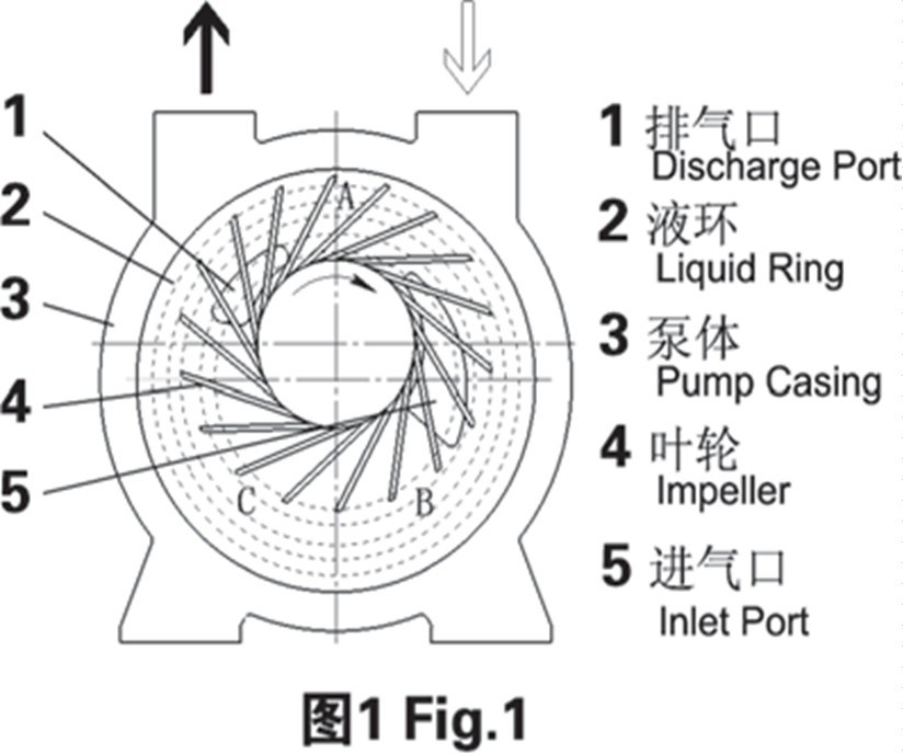2be Liquid/Water Ring Vacuum Pump for Coalmine
