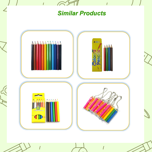 Custom Fancy Package 12PCS Color Pencil for School Stationery