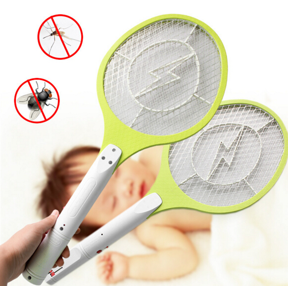 Rechargeable LED Electric Fly /Mosquito / Insect Zapper Swatter Killer