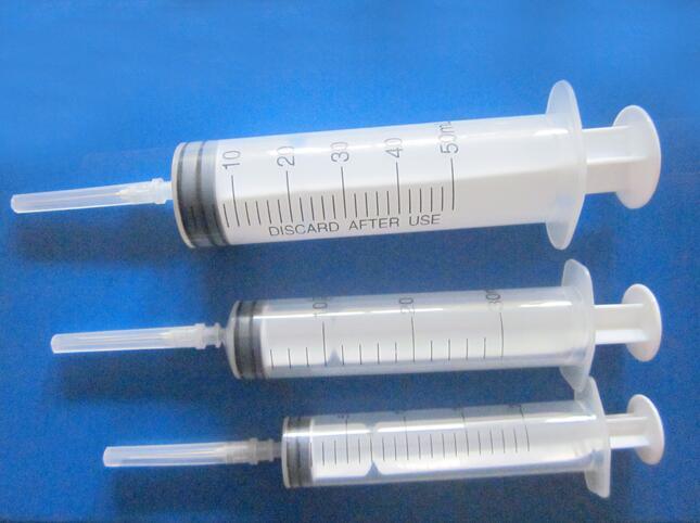 Sterile Syringes 3 Parts for Medical