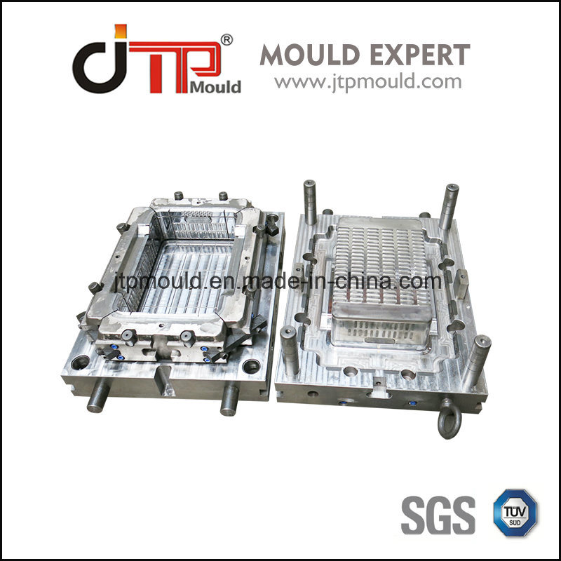 Collapsible Plastic Injection Crate Mould/Mold