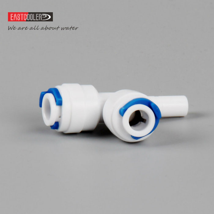 Tee Stem Plastic Quick Pipe Fitting for RO System