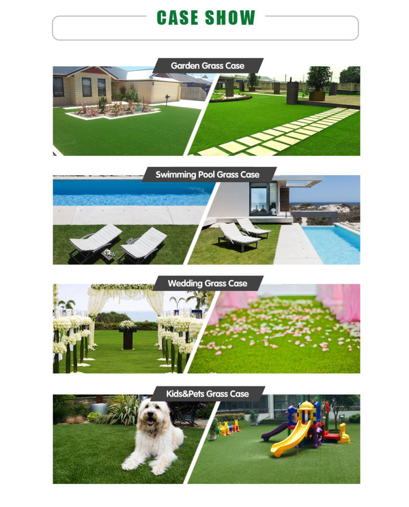 U Shape Artificial Turf for Landscaping