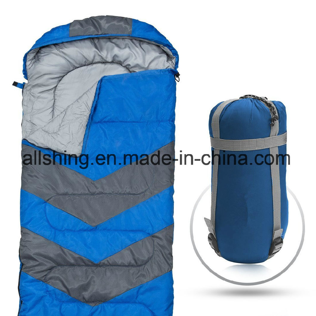 Outdoor Camping Sleeping Bag with Compression Sack
