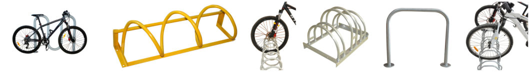 Outdoor Inverse-U Shape Bike Parking Rack