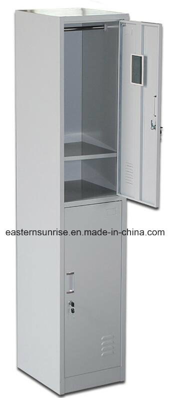 Steel Two Door Locker with High Quality for Clothe Storage