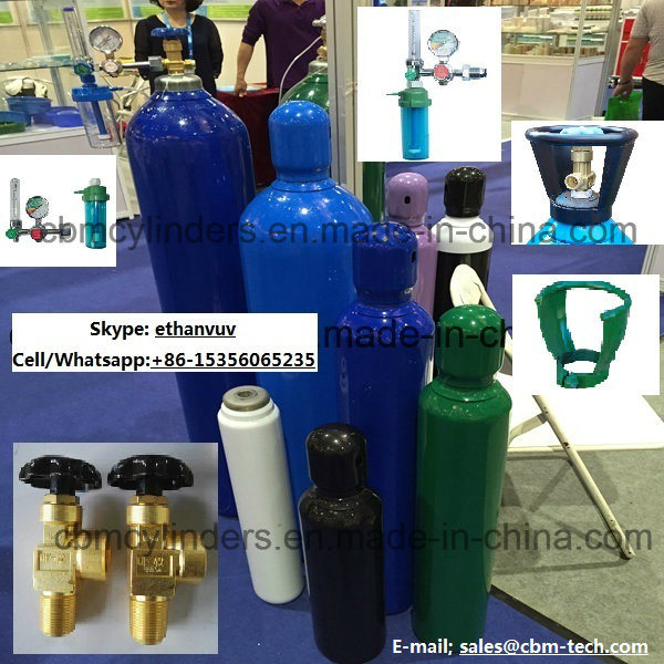 Portable Medical Mini Aluminum Oxygen Cylinder (2L)