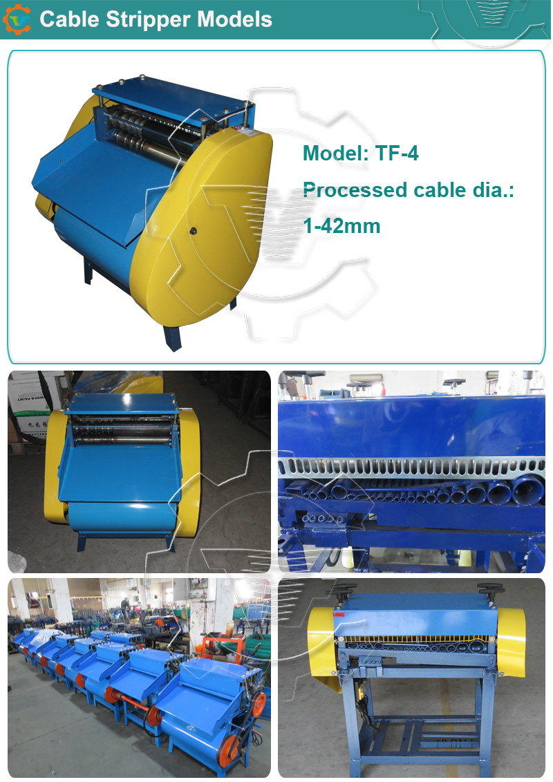 Automatic Manual Electric Copper Cable Stripping Machine