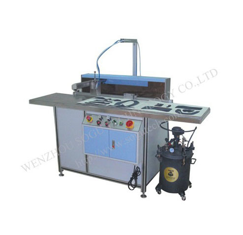 Double Station Auto Glue Sprayer Machine