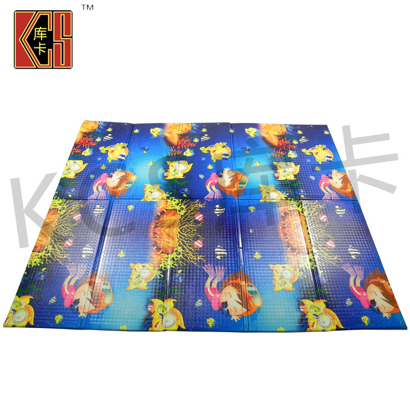 Eco Friendly Double Side Foldable Kids Play Mat/Floor Mat