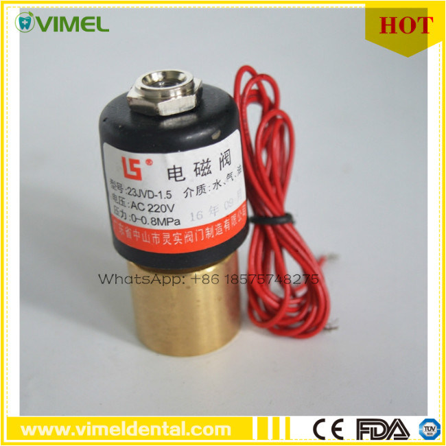 Solenoid Valve for Dental Air Compressor Electromagnetic Valve Spare Parts